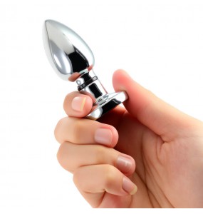 MizzZee - Metal Electro Shock Anal Plug (Wireless Remote - Chargeable)